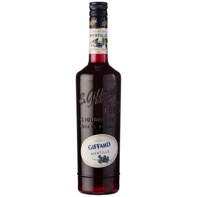 Giffard Creme de Myrtille Blueberry Liqueur 0.70
