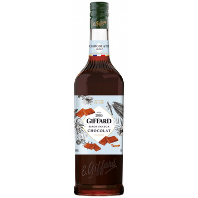 сироп Тъмен Шоколад 1,0л. Жифар , Франция