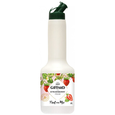Strawberry puree 1.0 l. Giffard