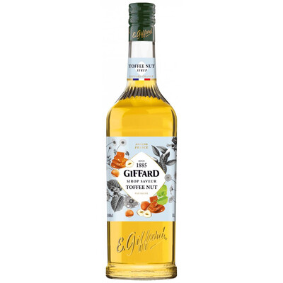 Syrup Toffee Nut (caramelized nuts) 1.0 l. Giffard