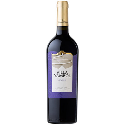 red wine Mavrud Villa Yambol 2022
