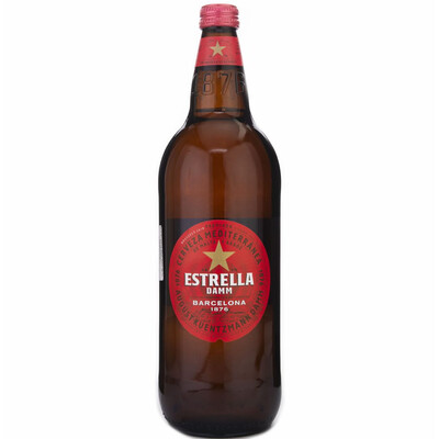 Estrella Dam beer