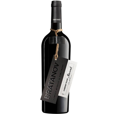 red wine Cabernet Franc Revival Private Reserve Bratanov Winery