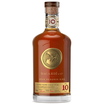 Rum Bacardi Gran Reserva Diez 10 years