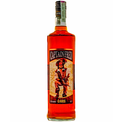 alcoholic drink dark Captain Fred 1.0l. Cave 2022