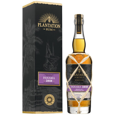 Rum Plantation 2010 Panama Vintage Collection PMM 10.4 Sherry Wine Cask Maturation 0.70 l.