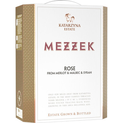 Rose Wine from Merlot Malbec and Syrah Mezzek White Soil 2024