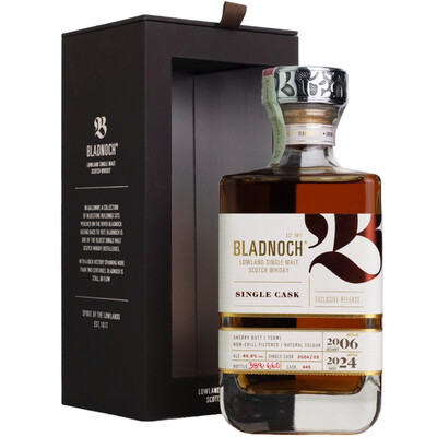 Bladnoch Single Cask 2024/05 Sherry Butt No.445 Exclusive Release