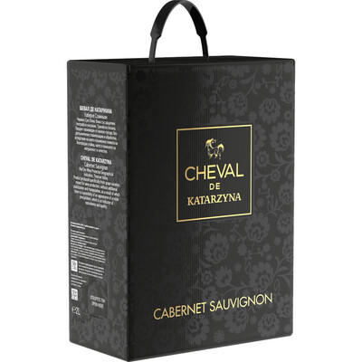 red wine Cabernet Sauvignon Cheval de Katarzyna 2024г.