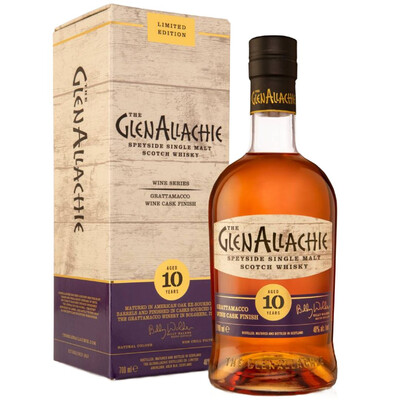 The GlenAllachie 10 YO Grattamacco Wine Cask Finish 0.70