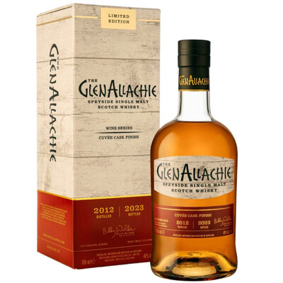 The GlenAllachie Cuvee Cask Finish 10 YO  2012 -2023  0.70