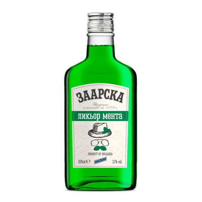 Ликьор Мента Заарска 0,20л. Д.Менада ~ България* 25% алк. с-е НБ 2022