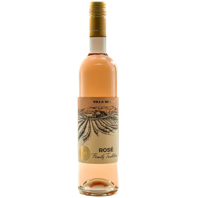 Rosé wine from Cabernet Sauvignon and Shiroka Melnishka Loza Family Tradition 2023.