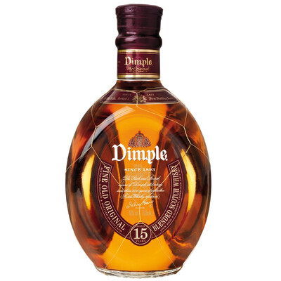 Scotch Whiskey Dimple Fine Old 15 years