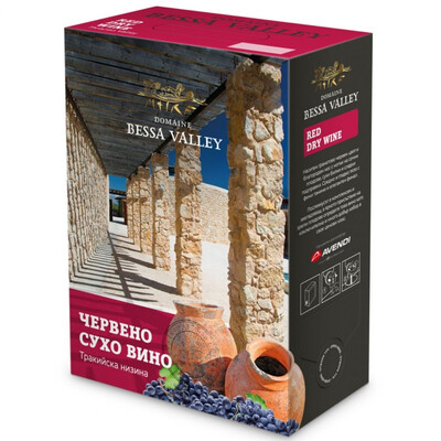 Red wine Merlot Enira 2019 3.0 l. Besa Veli
