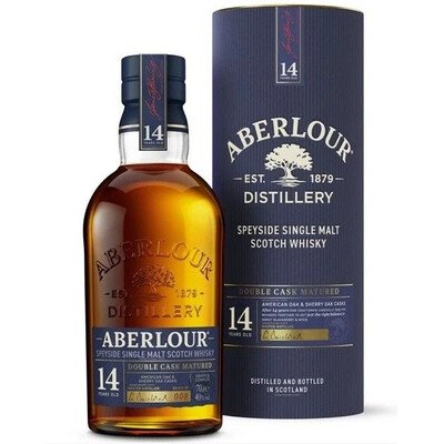 Highland Single Malt Scotch Whiskey Aberlour Double Cask Matured 14 years