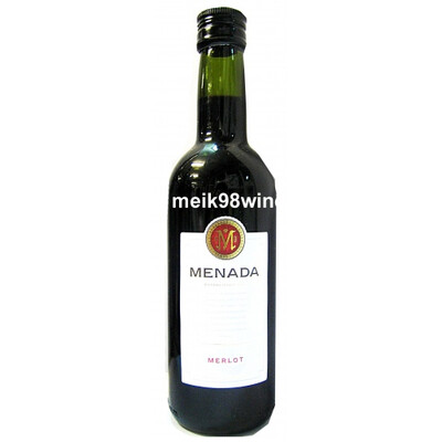 Червено вино Мерло от Стара Загора 2021г. 0,187л.Домейн Менада ~ България