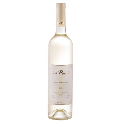 бяло вино Совиньон блан Ла Поези 2022 г. 0,75л. Синтика Сандански, България/La Poеsie Sauvignon Blanc