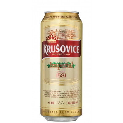  Krusovice Imperial 0.50 Can
