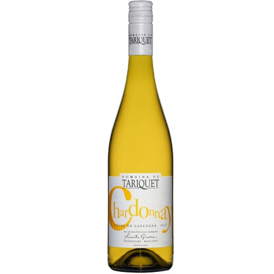 бяло вино Шардоне Кот дьо Гаскони 2020 г. 0,75 л. Домейн дю Тарике, Франция