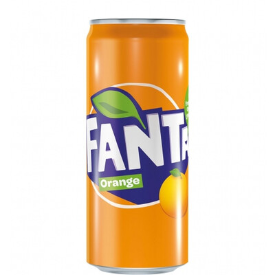 Безалкохолна напитка Фанта Портокал 0,330л.Кен