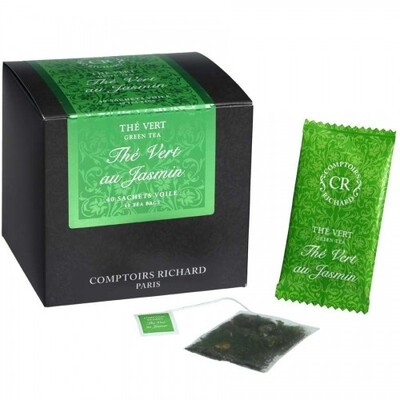 Зелен чай Жасмин Ришар 40 бр. в кутия