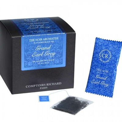 Черен чай Гранд Ърл Грей Ришар (40 бр. в кутия)