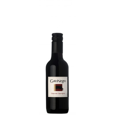 Червено вино Каберне Совиньон Гато Негро 2021г. 0,1875л. Сан Педро ~ Чили