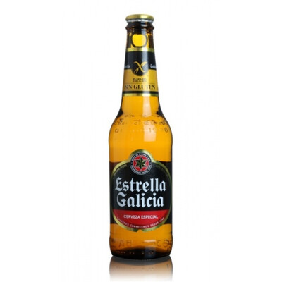 бира Естрела Галисия Еспесиал Без Глутен 0,33 л. еднократна употреба, Испания