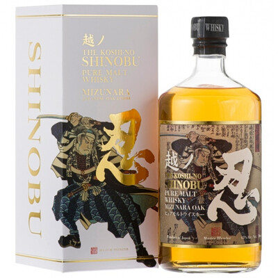 Японско Пюър Малц Уиски Дъ Коши-Но Шинобу Мизунара Оук 0,70л.  Япония