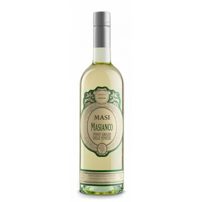 Бяло вино Масианко Пино Гриджо 2021г. 0,75 л. Мази Италия