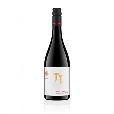 Червено вино ТТ Мерло, Сира и Каберне Фран 2021г. 0,75 л. Тера Тангра