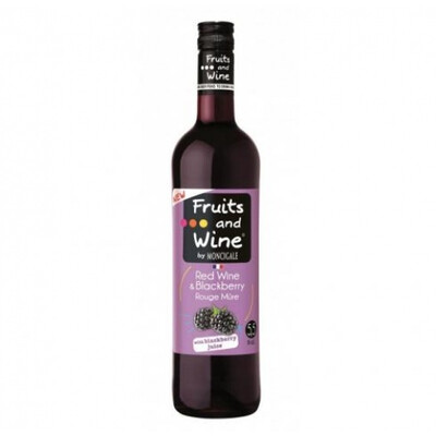 Fruits and Wine by MONCIGALE Red Wine & Blackberry 0.75