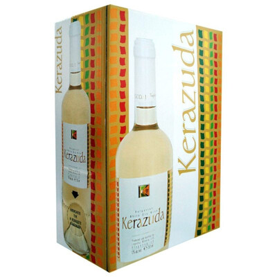Бяло вино Керацуда 3,0л. Кутия Логодаж ~ България