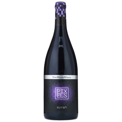 Syrah Pixels New Bloom Winery 
