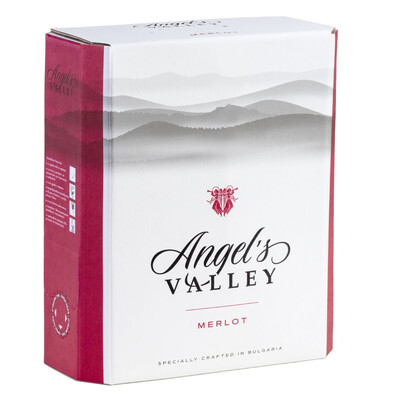 red wine Merlot  Angel's  2023