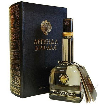 Водка Легенда Кремля 0,70л, Книга