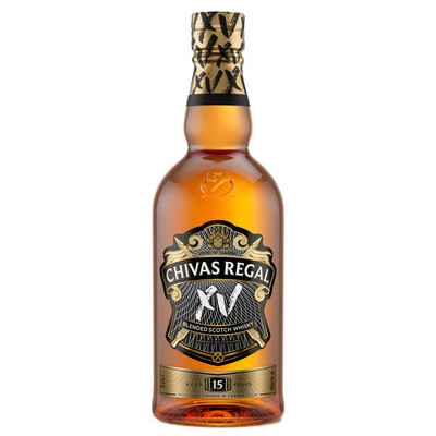 Blended Scotch Whiskey Chivas Regal XV Finished in Grand Champagne Cognac Cask 15 years