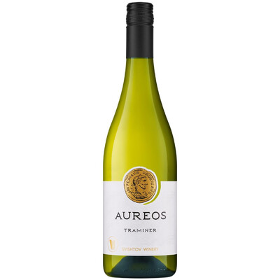 white wine Traminer Aureos Svishtov Winery
