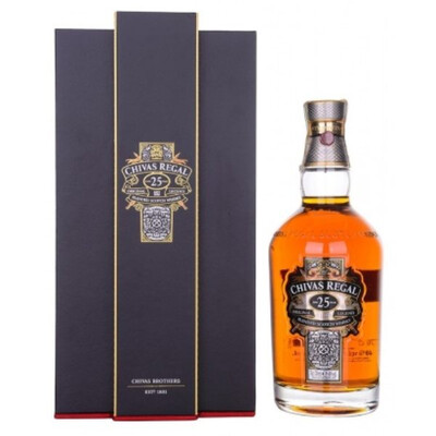 Blended Scotch Whiskey Chivas Regal Original Legend 25 years