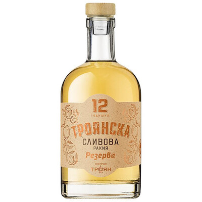 Ракия Сливова Резерва 12г. Троян