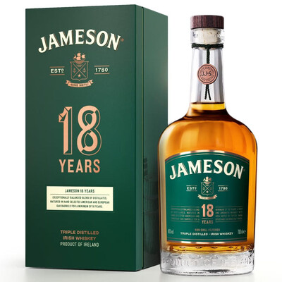 Jameson 18YO Triple Distilled Irish Whiskey 700ml