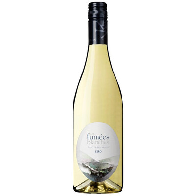 Non-alcoholic white wine Les Fumees Blanches Zero 0% Sauvignon Blanc Francois Lurton