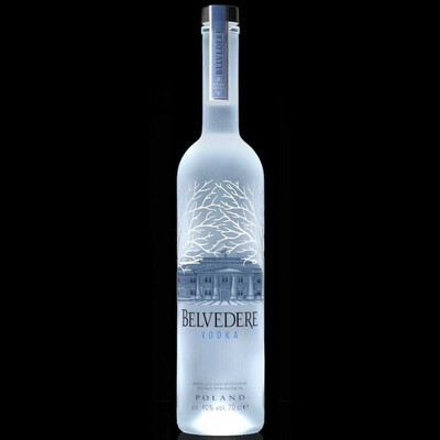 Belvedere Organic Vodka 700ml LED bottle
