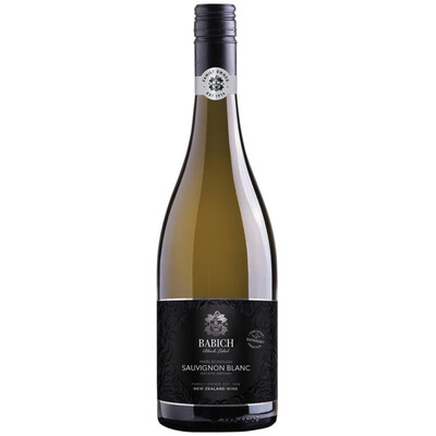White wine Sauvignon Blanc Marlborough Black Label Babich