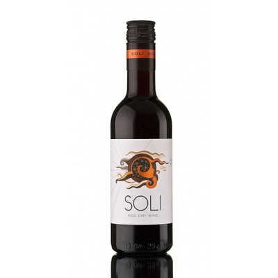 Червено вино Соли 2020 г. 0,25 л. Е.Миролио