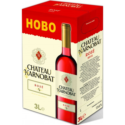 Вино Розе 2022г. 3,0л. Кутия шато Карнобат ~ България