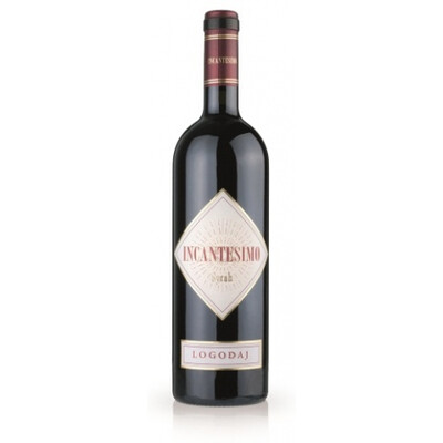 Червено вино Сира Инкантесимо 2017 г. 0,75 л Логодаж