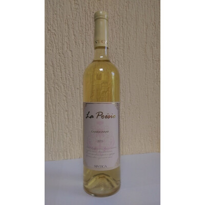бяло вино Шардоне Ла Поези 2021 г. 0,75л. Синтика Сандански, България /La Poеsie Chardonnay