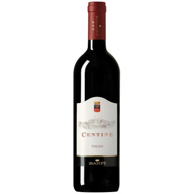 Червено вино Чентине 2019 г. 0,375 л. Банфи Италия
